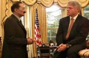 Bülent Ecevit, Bill Clinton ile