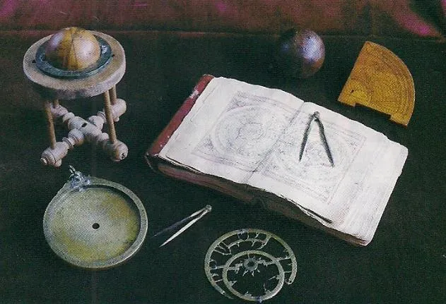 Some of the tools that İbrahim Hakkı used