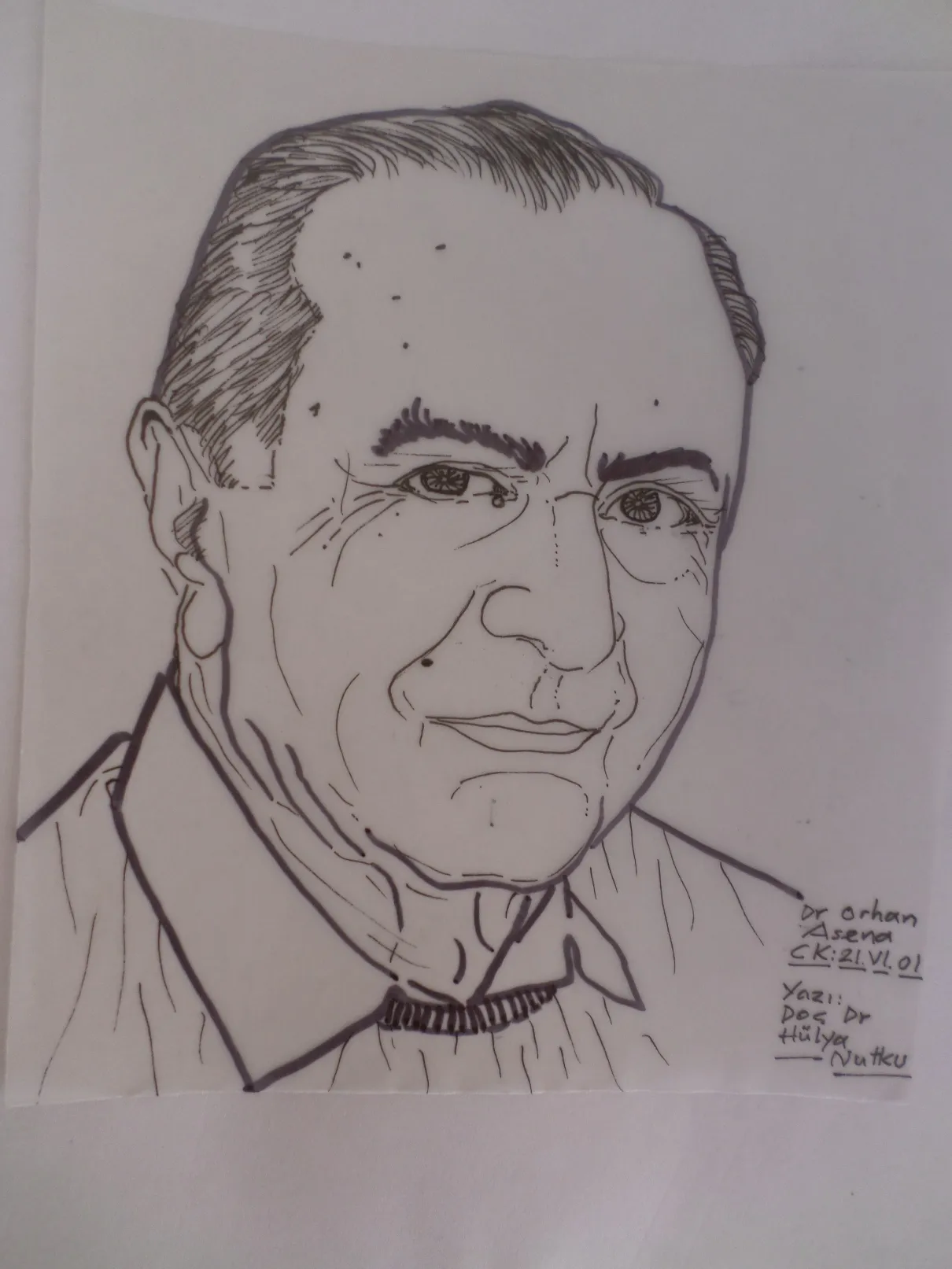 Orhan Asena (Portre Emrullah Güney)