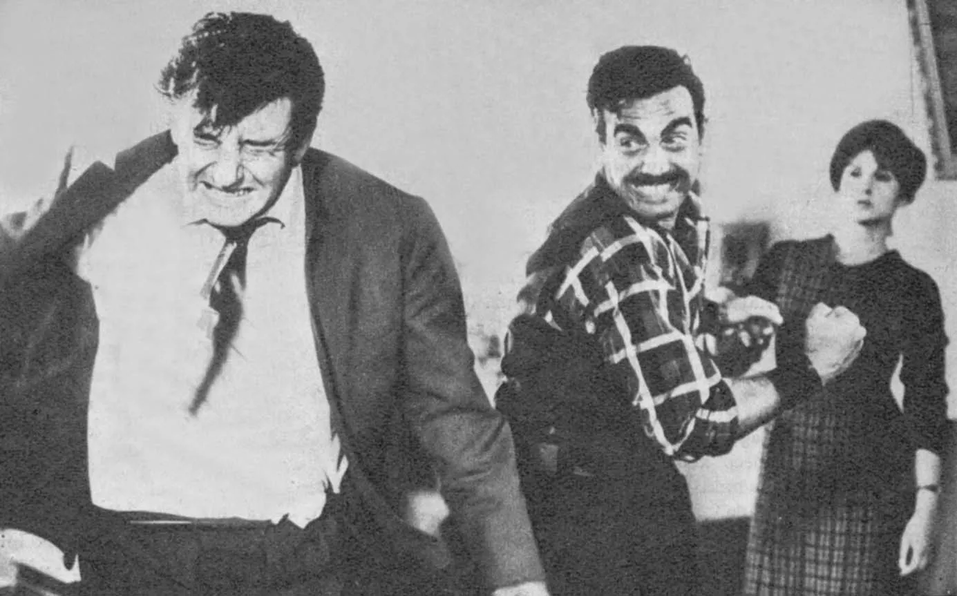 Hüseyin Zan, Ayhan Işık'tan rol icabı dayak yiyor