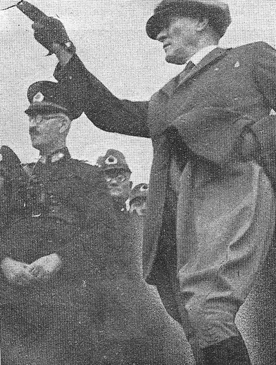 Mustafa Kemal Atatürk Çanakkale manevralarında
