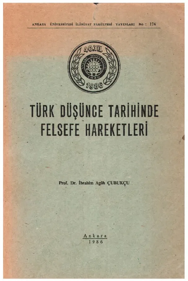 A work of Prof. Çubukçu