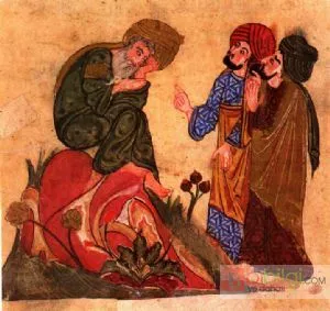 A miniature about Farabi