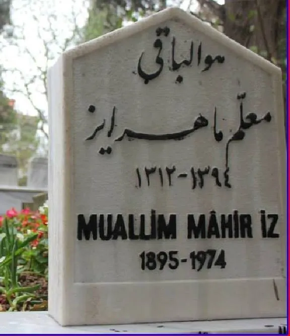 Mahir İz'in kabri