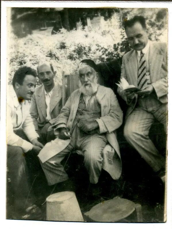 Necip Fazı'ın ziyareti
