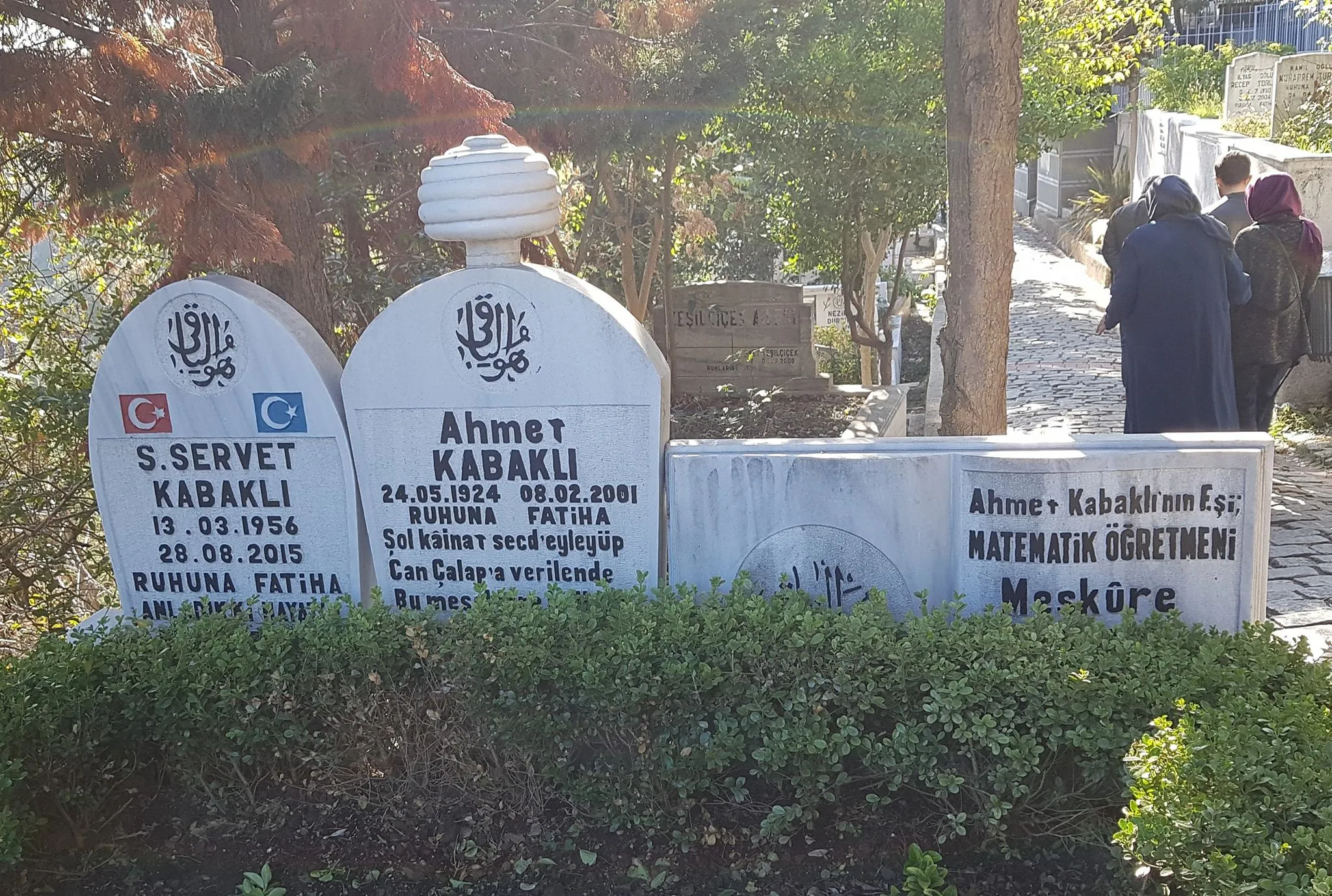 Servet Kabaklı'nın kabri