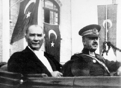 Mareşal Fevzi Çakmak with M. Kemal Atatürk
