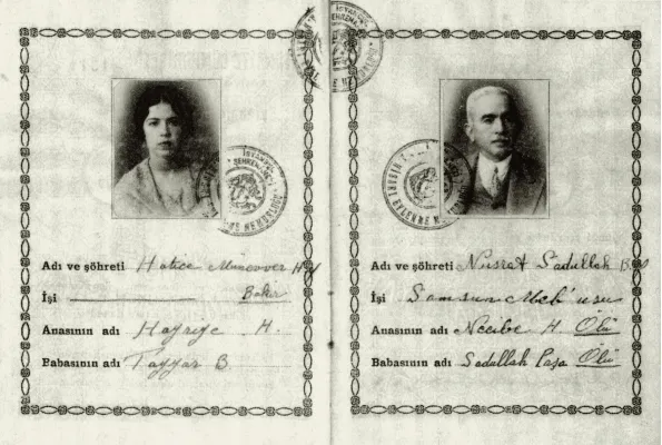 Münevver Ayaşlı evlilik cüzdanı