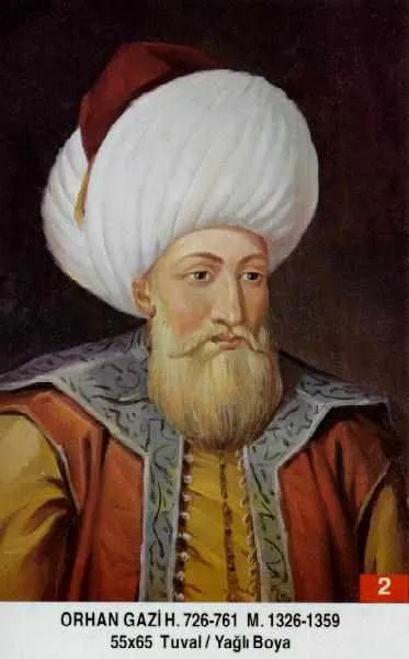 Orhan Gazi, yağlıboya tablo