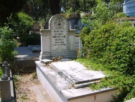 Hüseyin Rahmi Gürpınar'ın mezarı