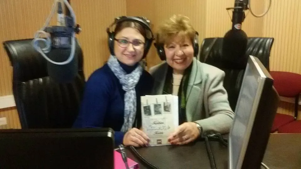 TRT İzmir Radyosu Spikeri Nalan Kolağası ile "Kalbim Rumeli'de Kaldı" kitabımı konuşmuştuk. (2015)