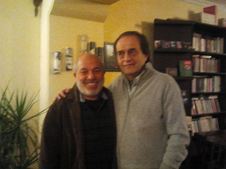 Adnan Gerger, Şair Adnan Azar ile