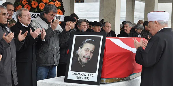 İlhan Kantarcı, cenaze töreni