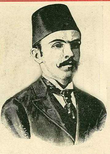 Ahmet İhsan Tokgöz (1890'da yapılmış ve Avrupa'da şimşire hakkedilmiş resmi)