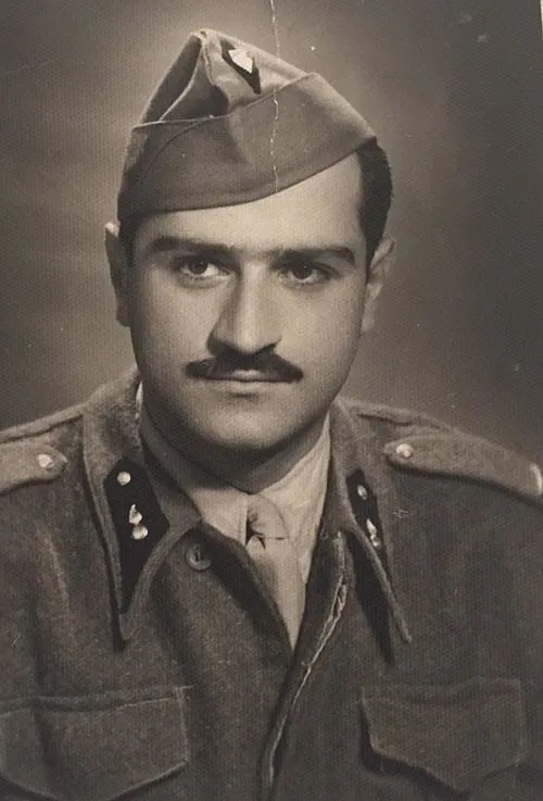 Panayot Abacı askerde