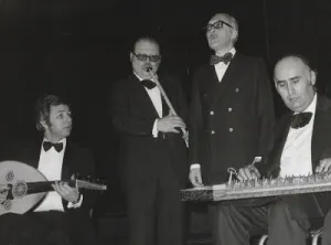 Cinuçen Tanrıkorur, Aka Gündüz Kutbay, Bekir Sıtkı Sezgin ve Cüneyt Kosal