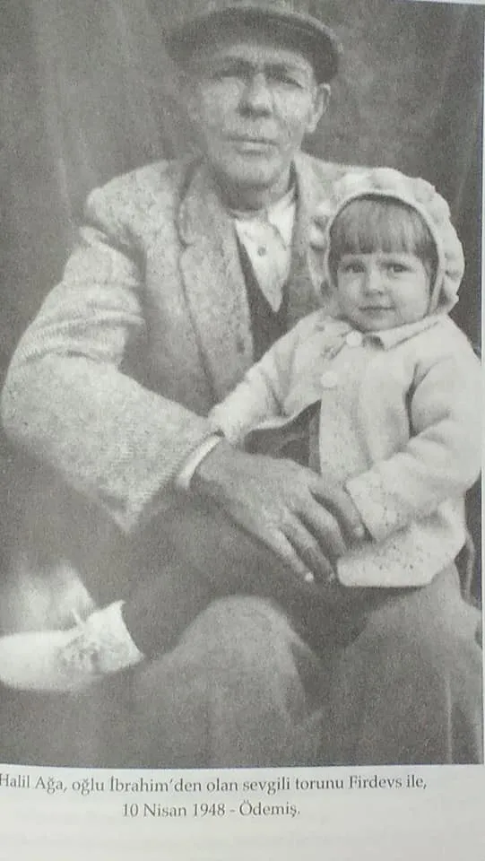 Picture 13: The picture with my grandfather Halil Ağa from Ksanti (İskeçe) (April 10 th, 1948).