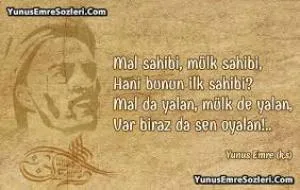 Yunus Emre  şiirlerinden 2
