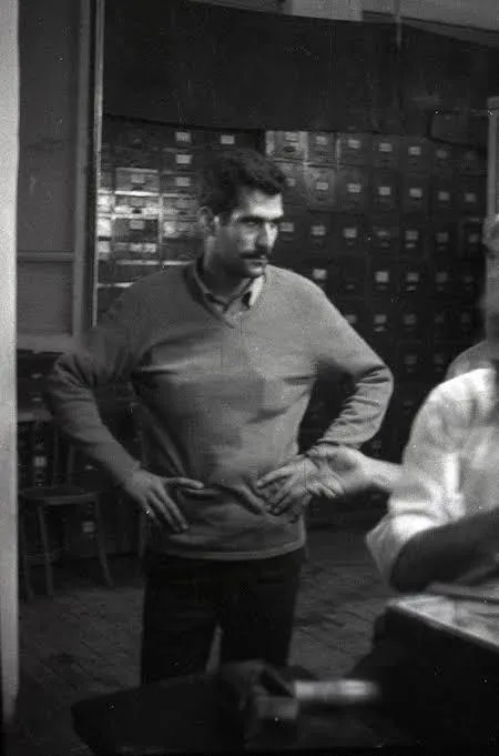 Deniz Gezmiş, İstanbul Emniyet Müdürlüğü'nün bulunduğu Sansaryan Han'da 1969