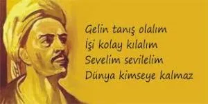 Yunus Emre  şiirlerinden 5