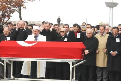 Bahri Zengin'nin cenaze töreni