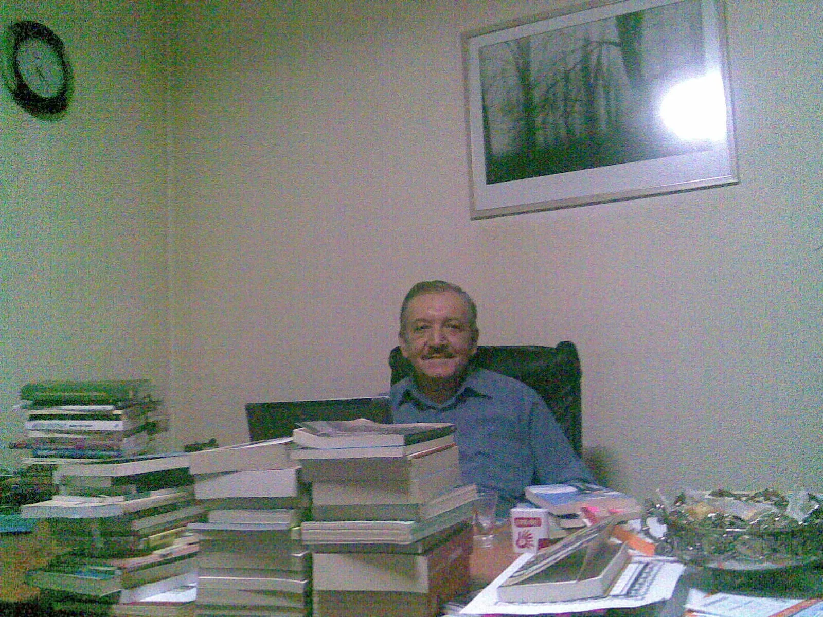 İhsan Işık, çalışma esnasında