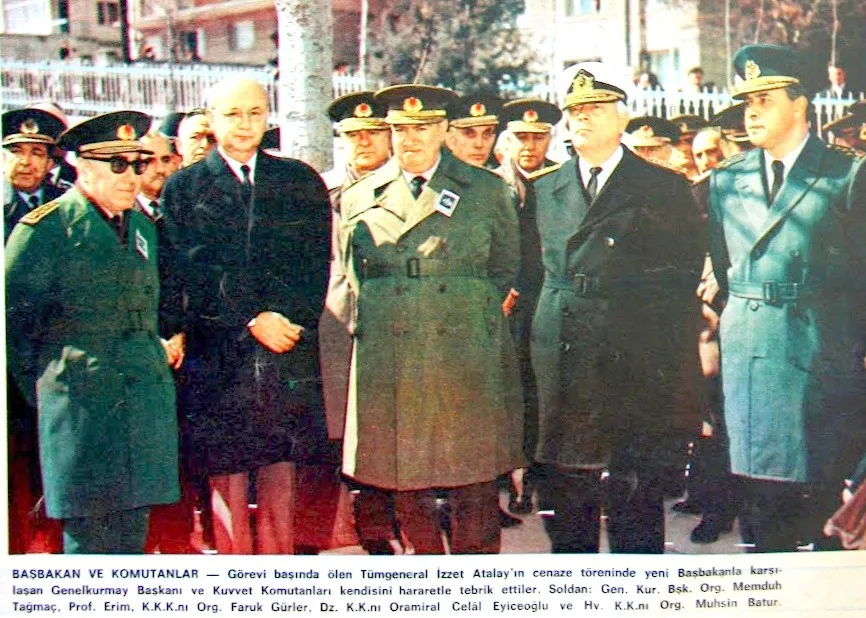 Oramiral Celal Eyiceoğlu, Başbakan ve komutanlar