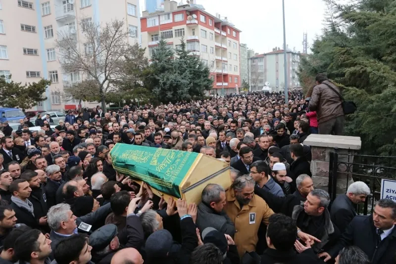 Ahmet Keleşoğlu'nun cenaze töreni 2