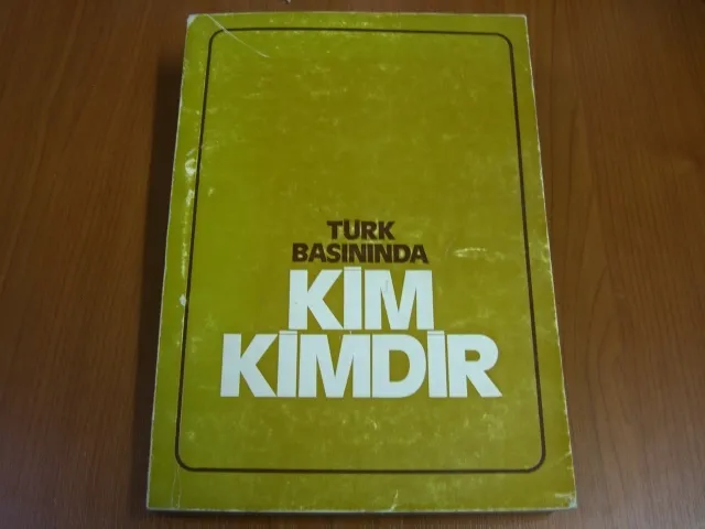 Türk Basınında Kim Kimdir adlı eseri