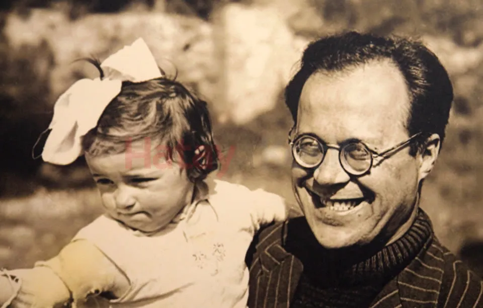Cemil Meriç, kzı Ümit Meriç ile