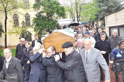 Hikmet Kutlu'nun cenaze töreni