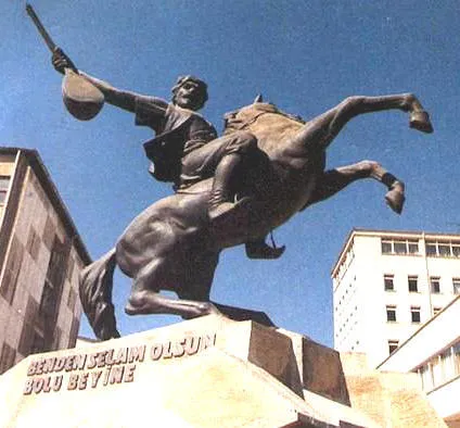 Köroğlu heykeli (Kıbrısçık-Bolu)
