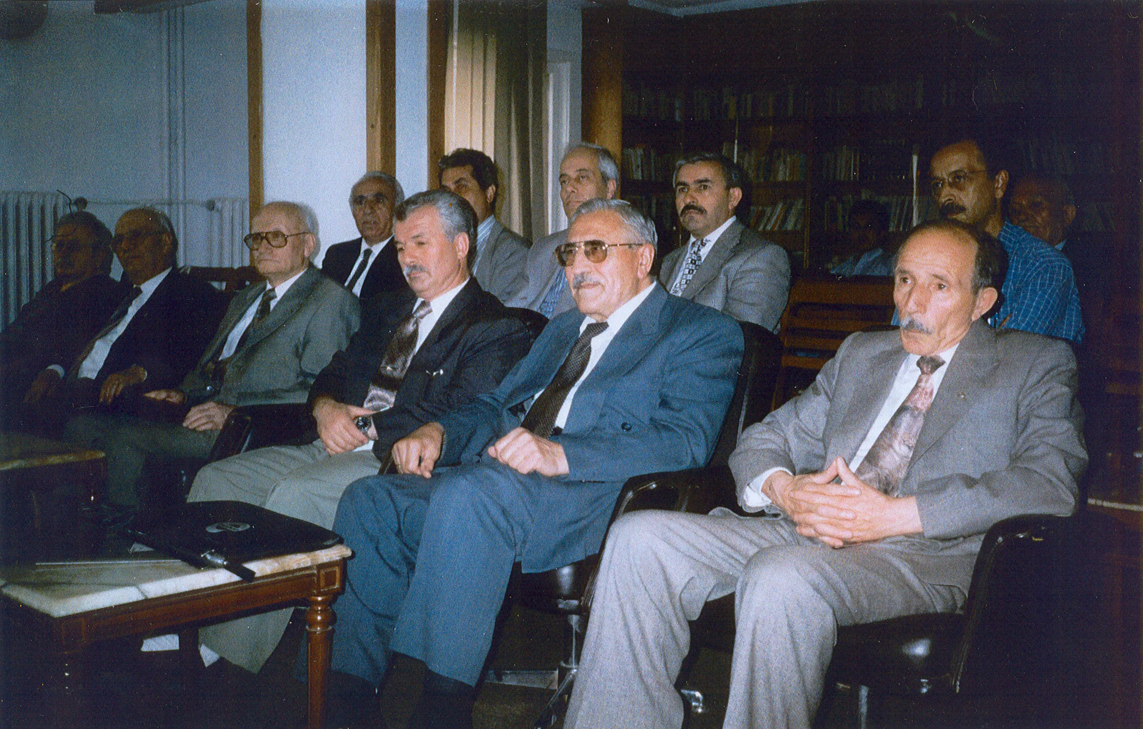 Prof. Dr. Fahrettin Kırzıoğlu, bir toplantıda