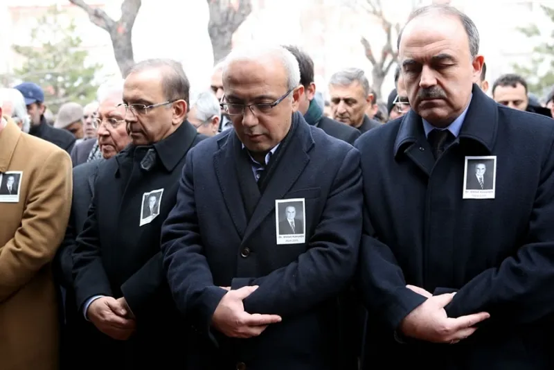Ahmet Keleşoğlu'nun cenaze töreni 1