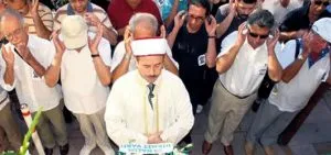 İlhan Berk'in cenaze töreni