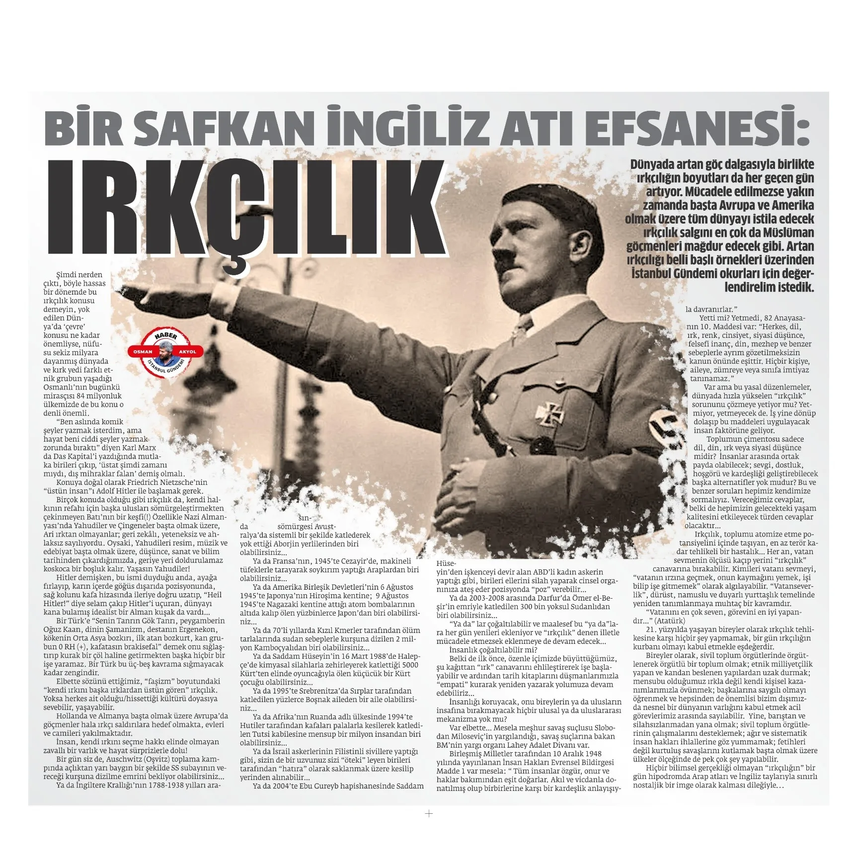 istanbul gündemi, sayı 282, 13 nisan 2021 (küpür)