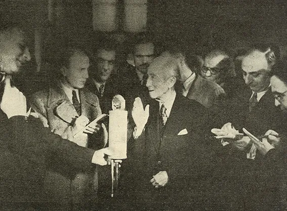 Hüseyin Rahmi gazetecilerle
