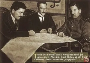 Ali Fuat Cebesoy, Atatürk, Rauf Orbay