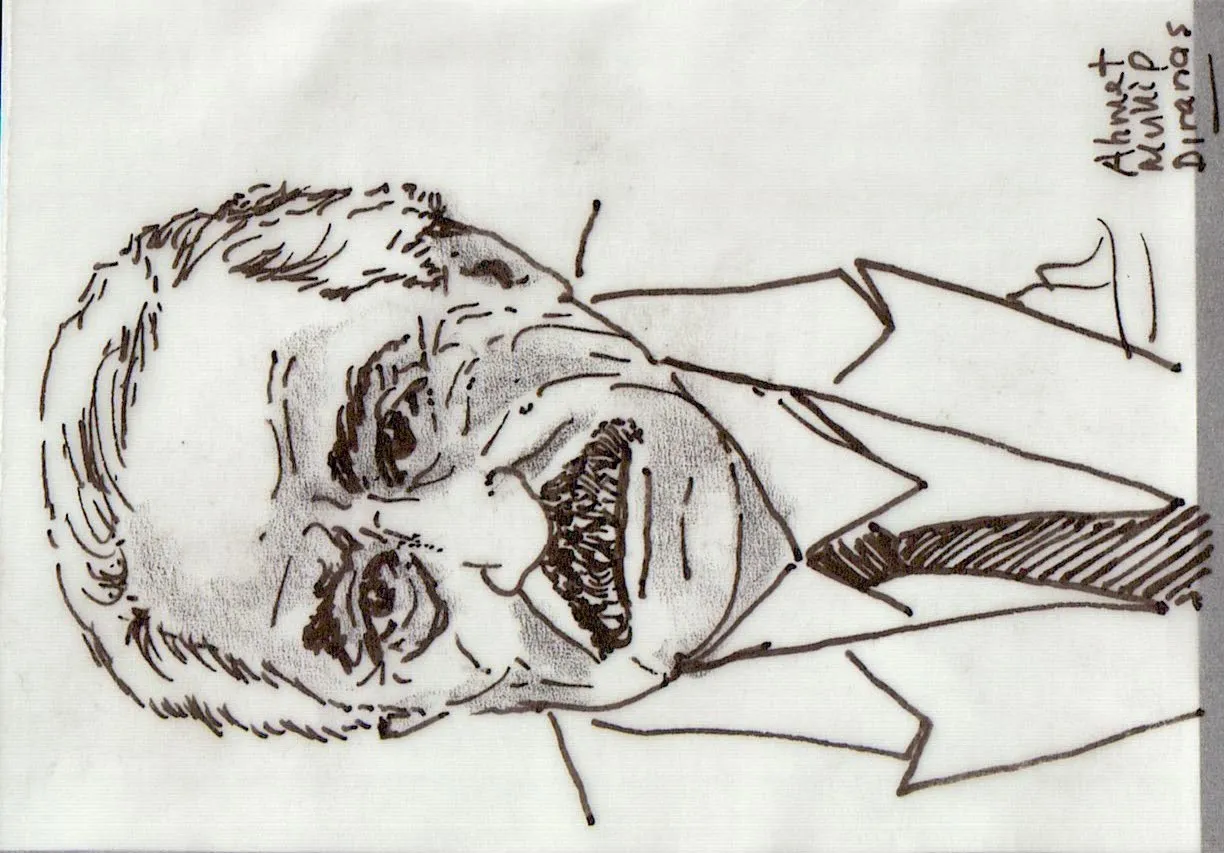 AHMET MUHİP DRANAS  (Portre Emrullah Güney)
