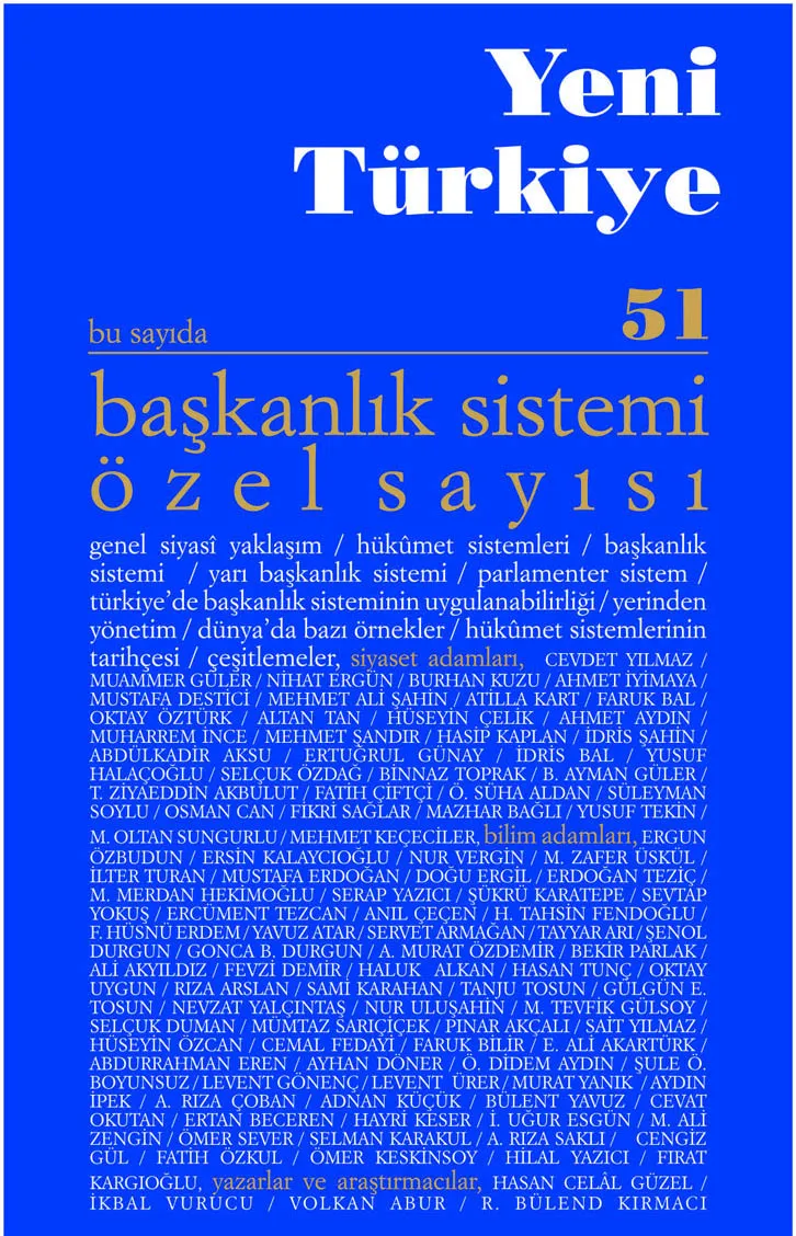 Başkanlık Sistemi Özel Sayısı