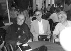 Osman Nuri Baranus dostlarıyla 2