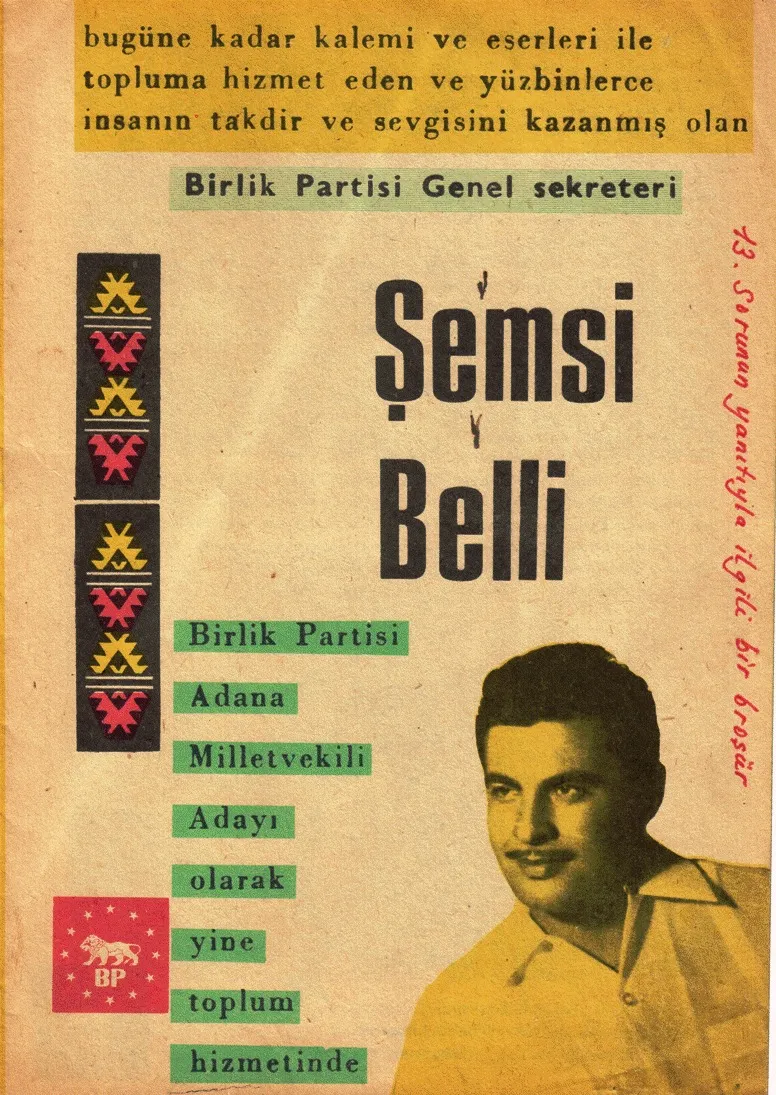 Birlik Partisi Broşürü