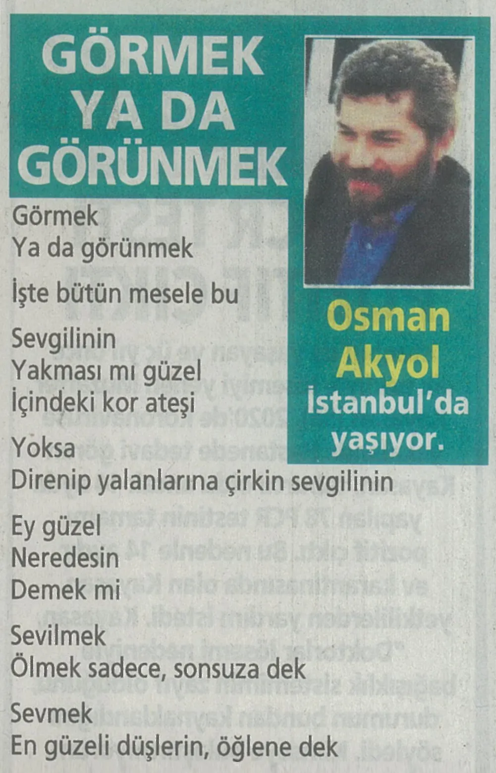 Posta, 5 şubat 2022 küpür 1