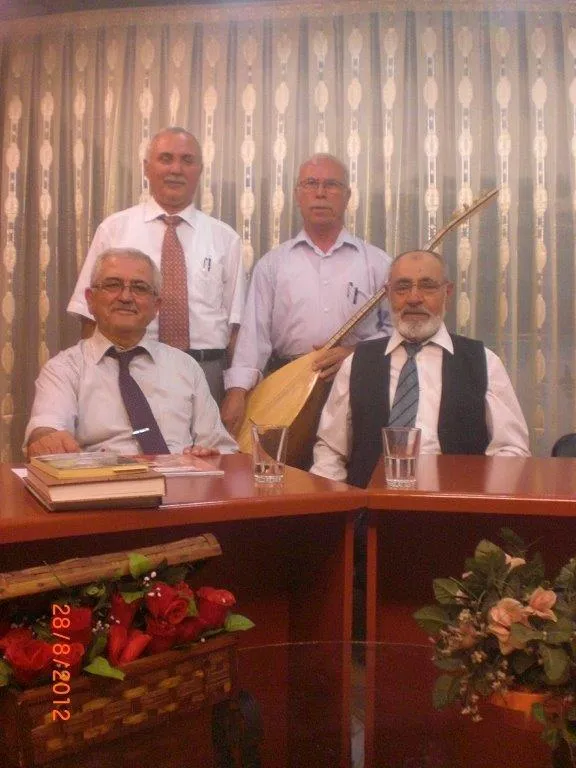Mümtaz Boyacıoğlu Kırşehir TV'de arkadaşlarıyla