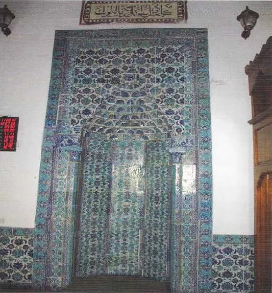 Melek Ahmet Paşa Camii Mihrabı
