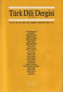 Ahmet Miskioğlu yönetiminde çıkan Türk Dili Dergisi