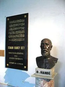 Osman Hamdi Bey büstü (Mart 2008)