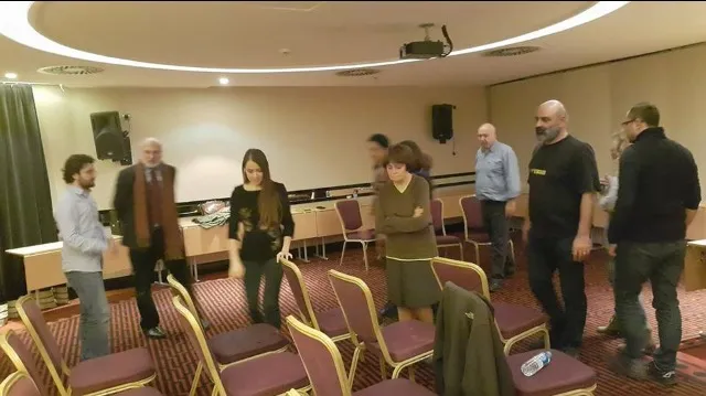 Prof. Öget Öktem Tanör bir Psikodrama seansında