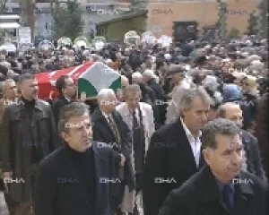 Prof. Dr. Türkân Rado'nun cenaze töreni
