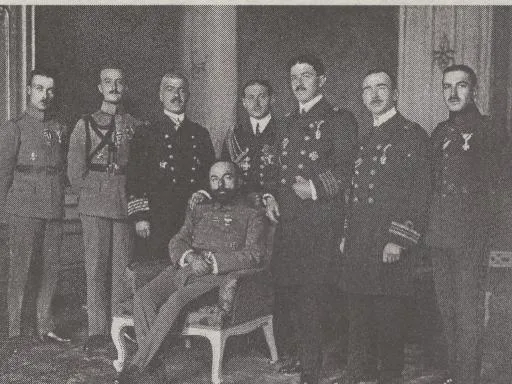 Cemal Paşa, Silah arkadaşlarıyla birlikte
